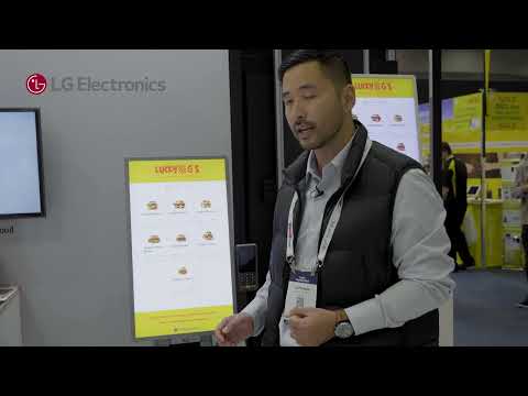 LG Foodservice Expo Kiosk