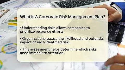 What Is A Corporate Risk Management Plan? - AssetsandOpportunity.org
