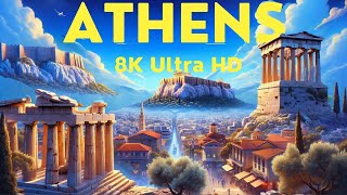 Voyage à Athènes : une vidéo de voyage sous-titrée en Grèce, pas un vlog (8K et 4K) Resimi