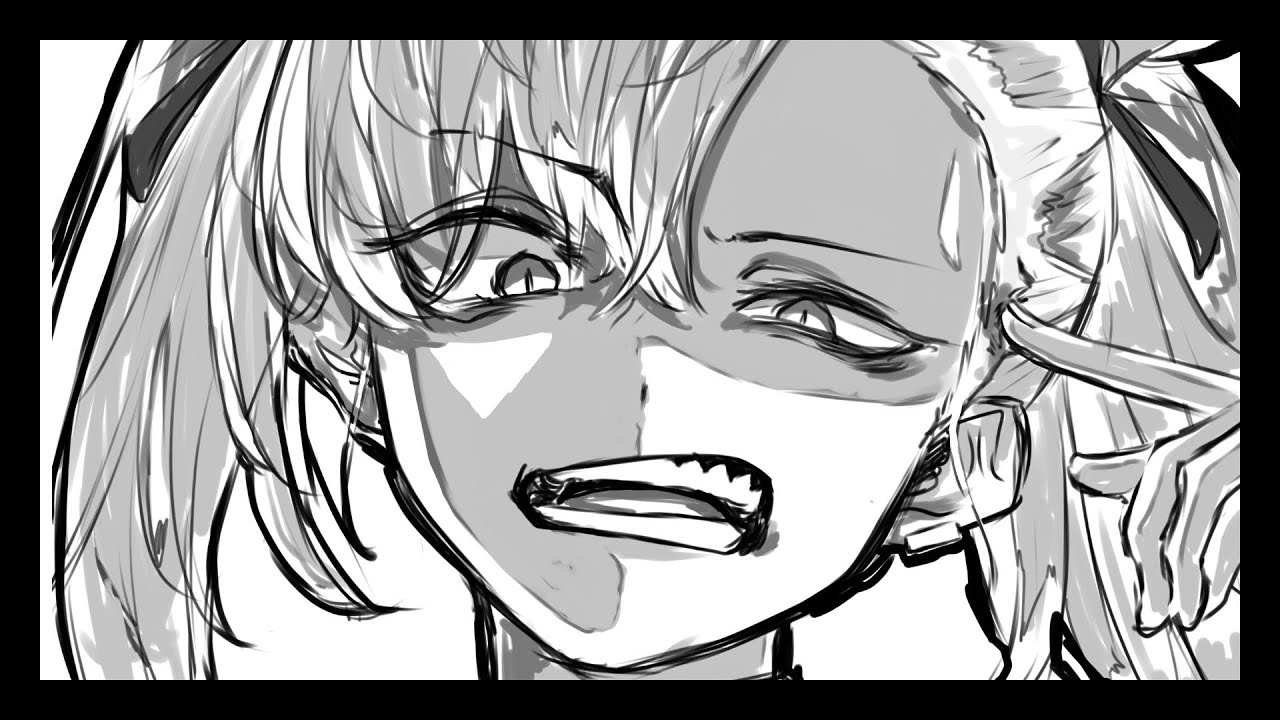 ポケモン マリィ ゲス顔にしてみた Illustration Making Youtube