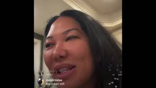 Kimora Simmons with the family Instagram Live 7/21/21