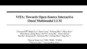 [QA] VITA: Towards Open-Source Interactive Omni Multimodal LLM
