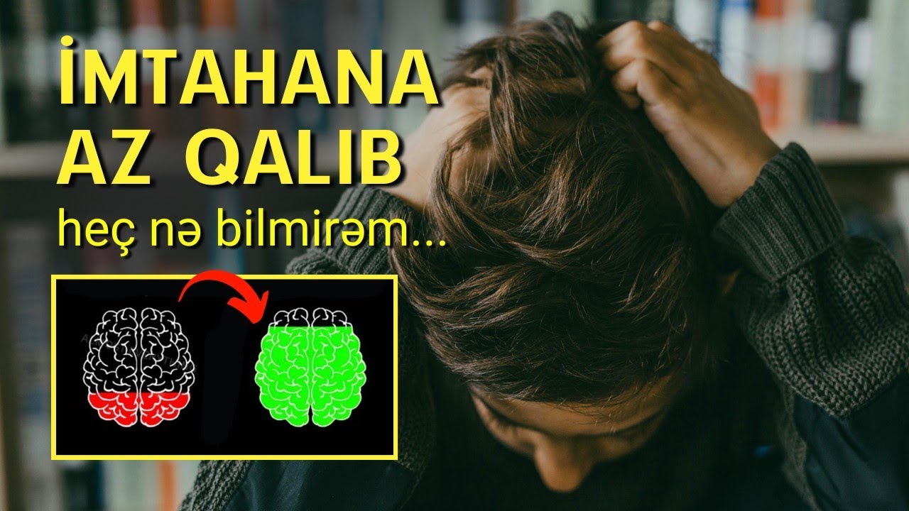 🧲📚 İmtahana Qısa Vaxtda Necə Hazırlaşmalı? (Yüksək bal üçün ediləcəklər)