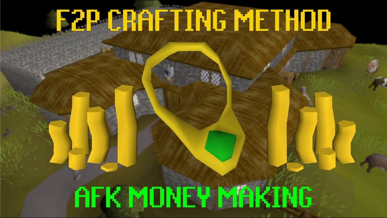 OSRS F2P AFK MONEY MAKING CRAFTING METHOD 150 000gp/h 72