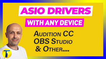 How to Use ASIO Drivers - Best Guide on the Web! ASIO4ALL, Adobe Audition, OBS Studio, Zoom H5, UMC