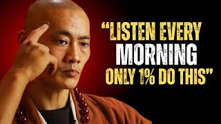 Famous Only 1% Control Their Thoughts Before 8AM —  MENTAL ARMOR ROUTINE | Shaolin Master  | Future... Wealth
