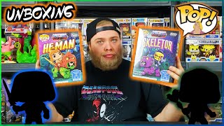 MASTERS OF THE UNIVERSE FUNKO POP BUNDLE UNBOXING!!