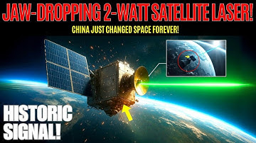 Historisch signaal: Chinese 2-Watt laser schendt de regels van satellietcommunicatie!