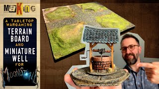 Making a tabletop wargaming terrain board and miniature well