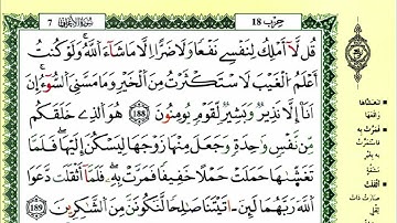 الصفحة 175 :سورة الأعراف من الآية 188 إلى 195