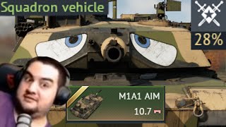 FREE ABRAMS in War Thunder (M1A1AIM) screenshot 1