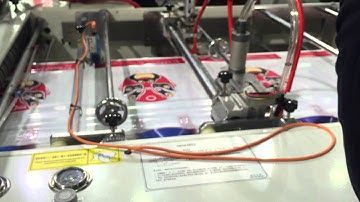 CW-800CSD High Speed Side Sealing  Plastic  Soft Loop Handle Shopping Bag Making Machine