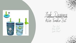 Zak Designs Kelso Tumbler Set! 