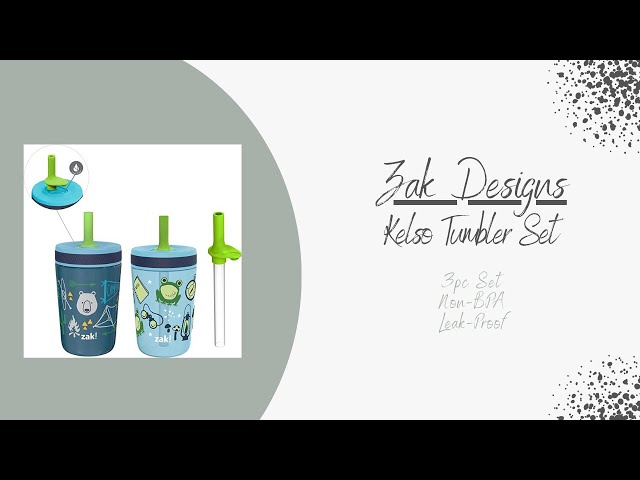 Zak Designs Kelso Tumbler Set! 