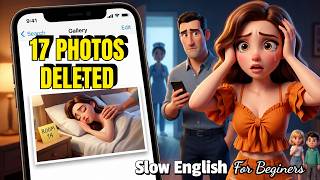 Why Did My Husband Delete 17 Photos? | Easy English Listening Practice (A2 Level). Why Did My Husband Delete 17 Photos? | Easy English Listening Practice (A2 Level).