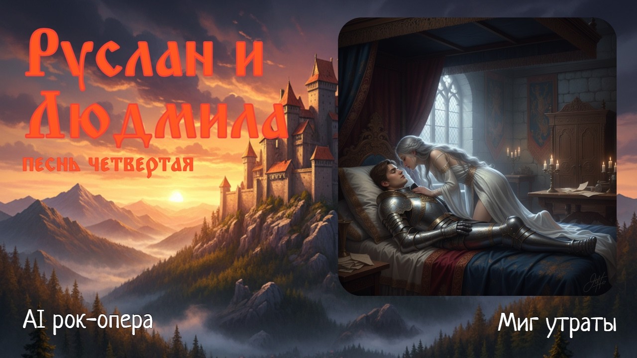 Пушкин — Руслан и Людмила | Миг утраты | Metal AI Cover | #44