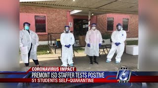 51 Premont ISD students told to quarantine after staff member tests positive for COVID-19