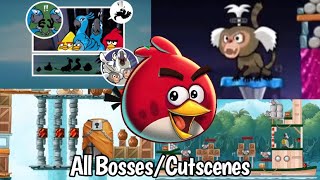 Angry Birds Rio: All Bosses and Cutscenes (Latest Version)