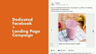 Facebook Landing Page Campaign - Studio Rosinger