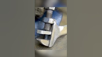 Homemade Tool New idea - adjustable wrench