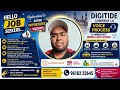 DIGITIDE Voice Process Jobs Hyderabad 2026 🔥 Freshers Hiring | Salary + Cab Facility