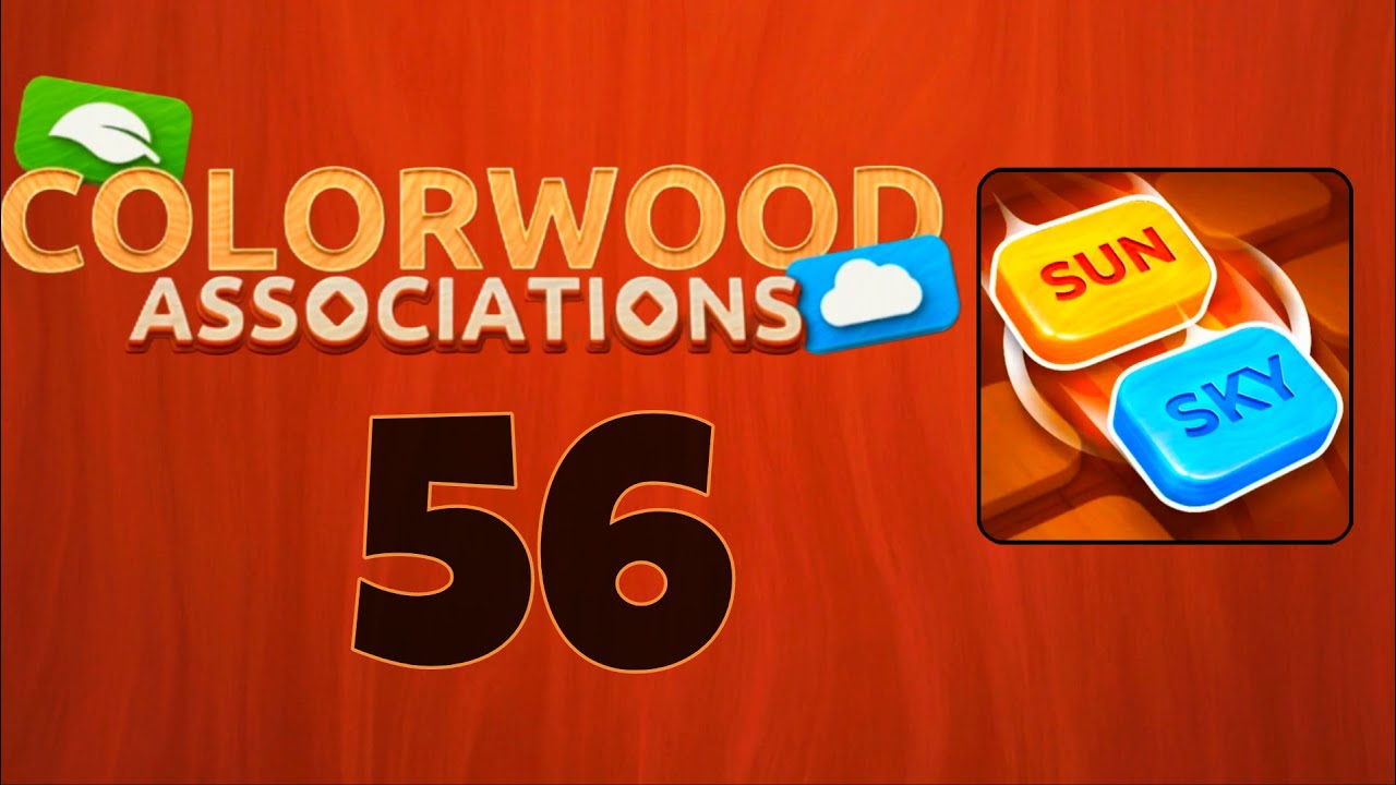 ASSOCIATIONS Colorwood Game level 56