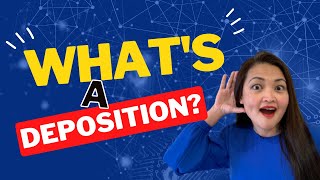 Deposition 101: What's a Deposition and More! Law 101 What S A Deposition