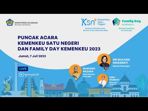 [LIVE] - Kemenkeu Satu Negeri dan Family Day Kemenkeu 2023 - [LIVE] - Kemenkeu Satu Negeri dan Family Day Kemenkeu 2023