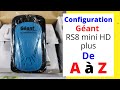 Configuration Géant RS8 mini HD plus de A à Z | إعداد و تفعيل جهاز جيون من الألف إللى الياء