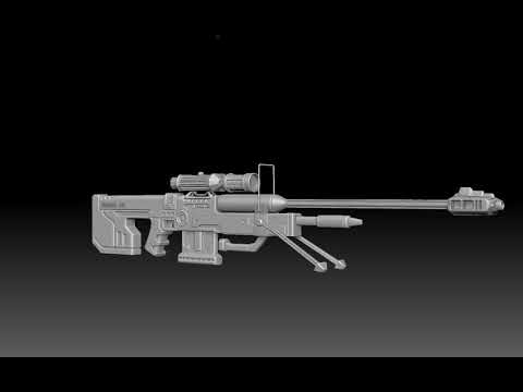 HALO SNIPER 3D model!!!!