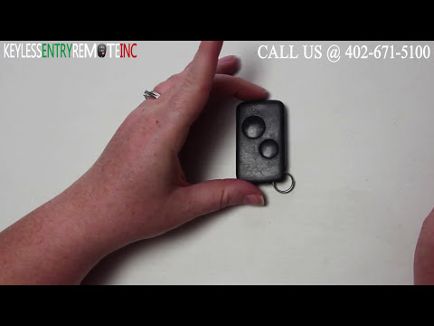 How To Replace Acura NSX Key Fob Battery 1991 1992 1993 1994 1995