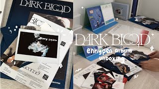 I pulled a polaroid!! | enhypen dark blood album unboxing