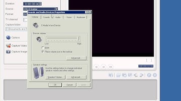 How to capture audio from a different source than your capture device in Ulead Video Studio