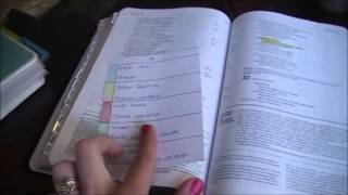 How I mark my Bible