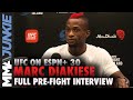 Marc Diakiese's momentum back after being 'stupid' | UFC on ESPN+ 30 pre-fight interview