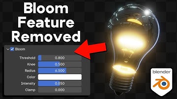 The Bloom Feature was Removed in Blender 4.2