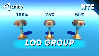 Оптимизация игры на Unity. LOD Group