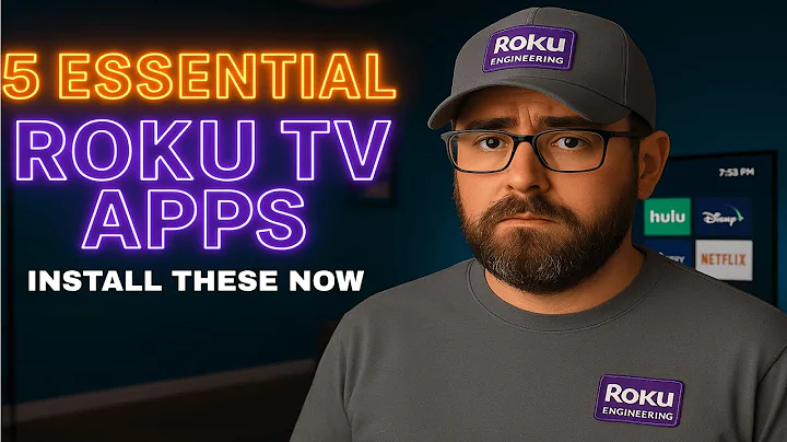Top 5 ESSENTIAL Apps for ROKU TV TV in 2025!