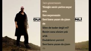 Soner Sarıkabadayı - Dudaklarım Yeminli Sözleri/Lyrics Speed Up Resimi