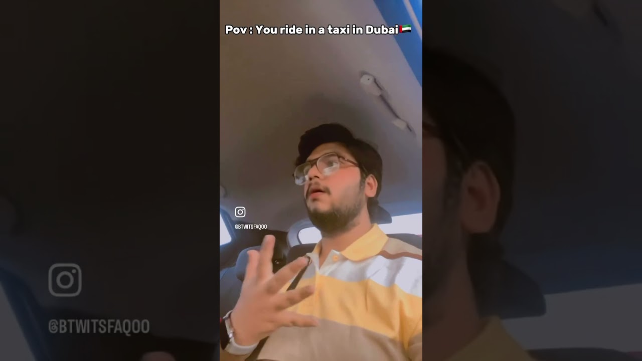 Dubai taxi😂😂 