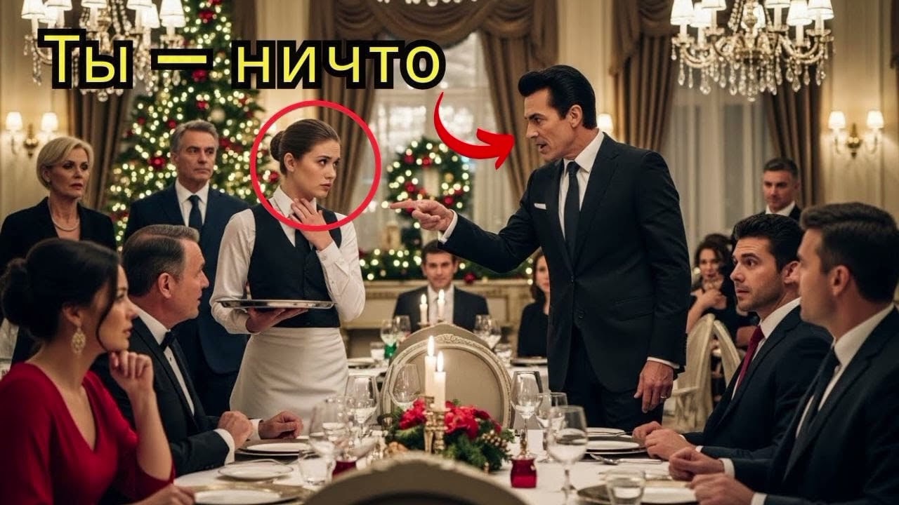 В Рождество миллионер унизил официантку — через минуту зал замолчал