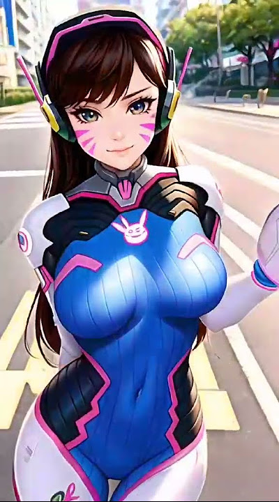 🤖🐰 D.va 🐰🤖 #dva #hanasong