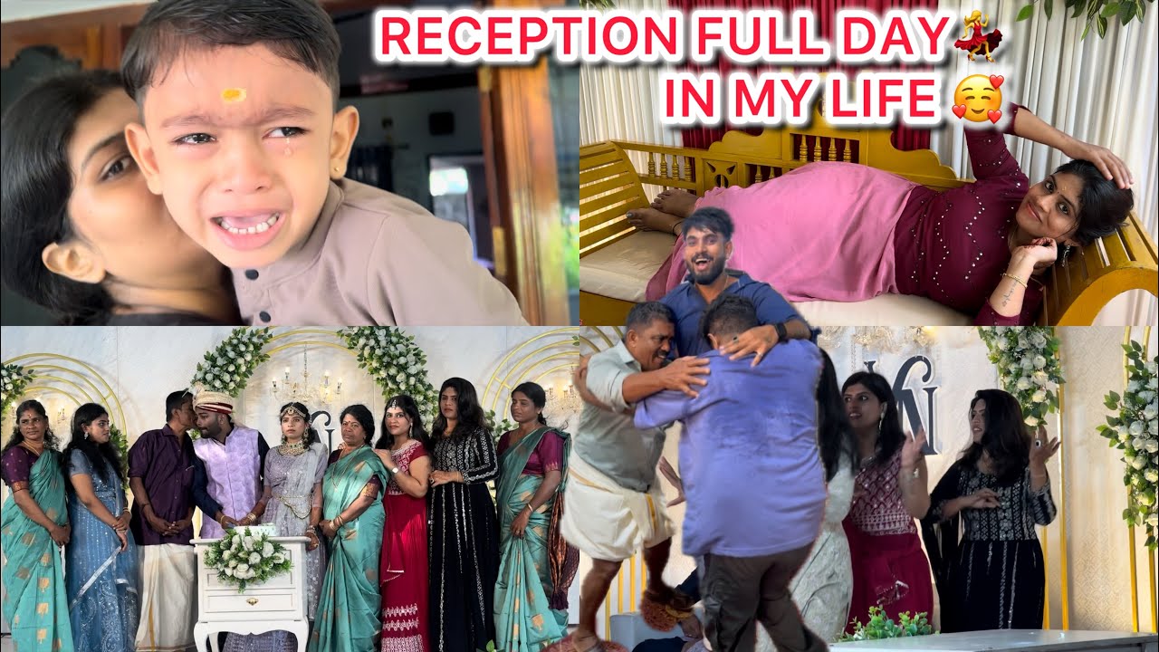 RECEPTION DAY IN MY LIFE🥰FULL POLY💃