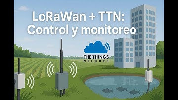 09) LoRaWAN con ESP32 Heltec y TTN 🌐Control sensores y cargas #arduino #iot