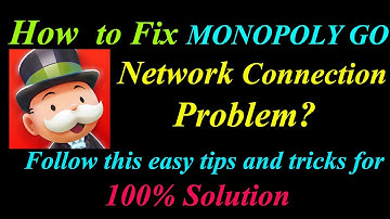 How to Fix MONOPOLY GO App Network Connection Problem in Android & Ios |  Internet Connection Error