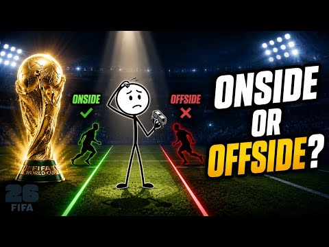 Offside Finally Explained in 3 Minutes⚽⚽
