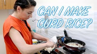 INDAN FOOD EP. 7: CAN I COOK CURD RICE?  | TRAVEL VLOG IV screenshot 2