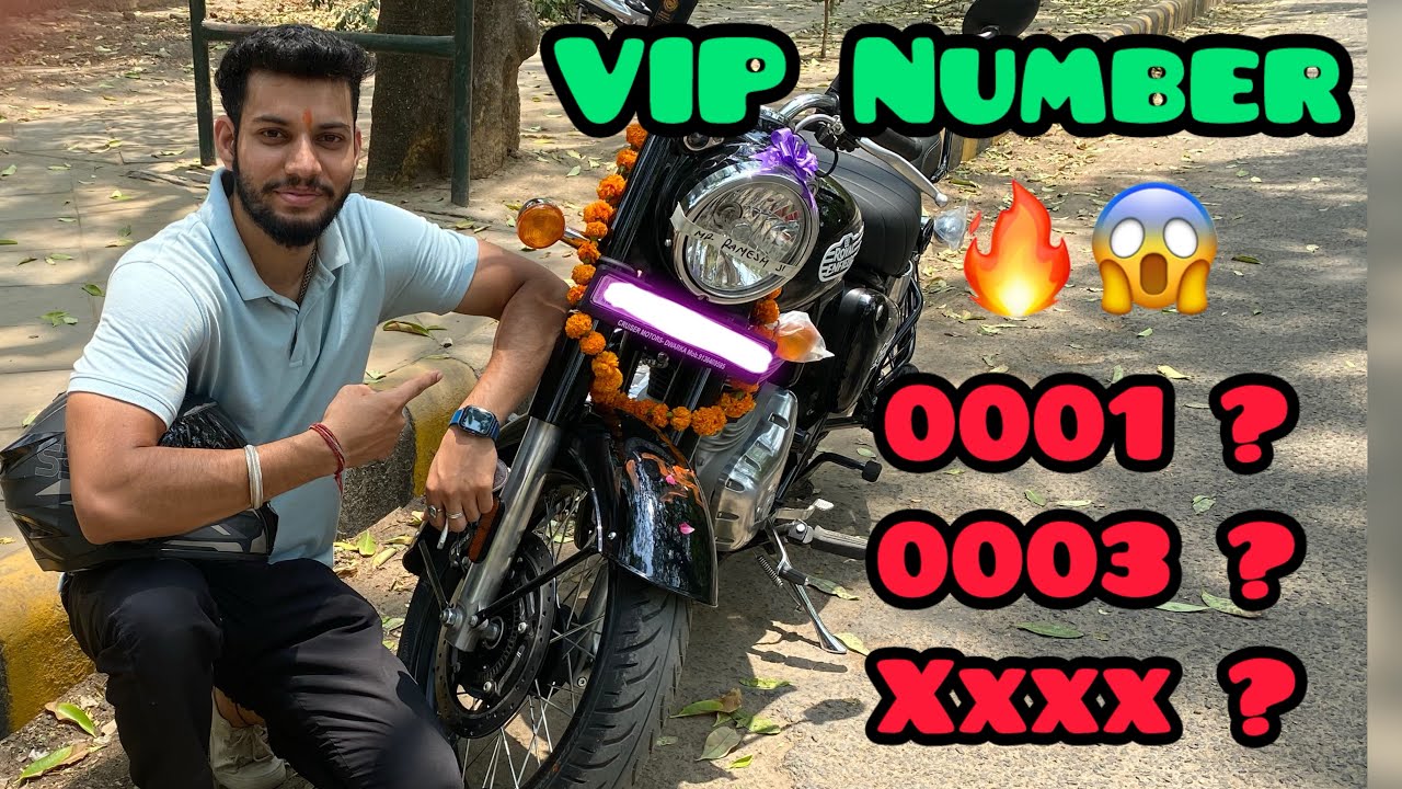 VIP Number Plates Itni Mehngi New Bullet 350 Me VIP Number Le Liya vip-number-plates-itni-mehngi-new-bullet-350-me-vip-number-le-liya