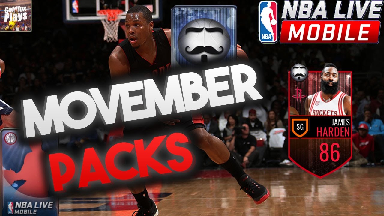 NEW Movember Promo!! Big Moments Exchange Pack! NBA Live Mobile