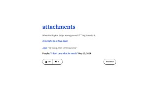 attachments. (Official Audio)